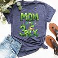 Mom Of The Three Rex Birthday Boy Dinosaur Family Matching Bella Canvas T-shirt Heather Forest