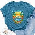 Cruising With My Mom Daughter Son Cruise Vacation Matching Bella Canvas T-shirt Heather Navy