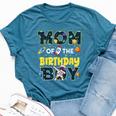 Mom Of The Birthday Boy Astronaut Family Space Planets Bella Canvas T-shirt Heather Navy