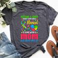 Autism And Adhd Doesnt Come With A Manual It Come With A Mom Bella Canvas T-shirt Heather Deep Teal