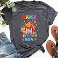 Mama Of The Birthday For Boy Circus Carnival Theme Party Bella Canvas T-shirt Heather Deep Teal