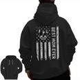 Best Boston Terrier Dog Mom Ever USA Flag For Men Women Kids Men Zip Up Hoodie Back Print, Couple Gifts, Mom Gifts, Boston Terrier Mom Gifts, trending gift