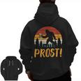 Bigfoot Sasquatch Prost Retro Bavarian Oktoberfest Men Women Men Zip Up Hoodie Back Print, trending gift
