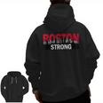 Boston Strong Logo Vintage Boston City Skyline Men Zip Up Hoodie Back Print, trending gift