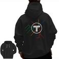 Boston T Subway Map Vintage MBTA Men Zip Up Hoodie Back Print, trending gift