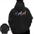 Boston Terrier 4th Of July Dog Patriotic USA Flag Man Woman Men Zip Up Hoodie Back Print, Patriotic Boston Terrier Gifts, Boston Terrier 4th Of July Gifts, trending gift