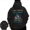 Boston Terrier American Gentleman Bibliophile Book Lover Men Zip Up Hoodie Back Print, American Boston Terrier Gifts, trending gift