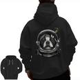 Boston Terrier Astronaut Shirt Spaceman Dog Space Lover Men Zip Up Hoodie Back Print, trending gift