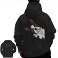 Boston Terrier Bostie Dog Kids Boys Girls Men Zip Up Hoodie Back Print, trending gift