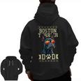 Boston Terrier Dad Boston Bull Bostie Dog Men Zip Up Hoodie Back Print, Couple Gifts, Boston Terrier Dad Gifts, trending gift