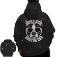 Boston Terrier Dad Father’s Day Dog Dad Men’s Men Zip Up Hoodie Back Print, Couple Gifts, Boston Terrier Dad Gifts, trending gift