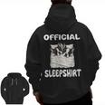 Boston Terrier Dog Official Sleepshirt Pajamas Nightgown For Men Women Girls Kids Men Zip Up Hoodie Back Print, trending gift