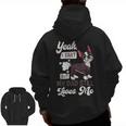 Boston Terrier Fart American Gentleman Non-Sporting Dog Men Zip Up Hoodie Back Print, American Boston Terrier Gifts, trending gift