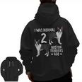 Boston Terrier Humor Bostie Dog Lover For Men Women Kids Men Zip Up Hoodie Back Print, trending gift
