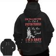 Boston Terrier Mom American Gentleman Dog Lover Mother's Day Men Zip Up Hoodie Back Print, Couple Gifts, Mom Gifts, Boston Terrier Mom Gifts, American Boston Terrier Gifts, trending gift