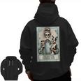 The Boston Terrier Mom Skeleton Spooky Season Halloween Men Zip Up Hoodie Back Print, Couple Gifts, Mom Gifts, Boston Terrier Mom Gifts, Boston Terrier Halloween Gifts, trending gift