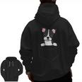 Boston Terrier In The Pocket Cute Pocket Boston Terrier Men Zip Up Hoodie Back Print, trending gift