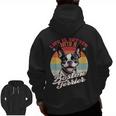 Retro Life Is Better With Boston Terrier Mom Dog Lover Men Zip Up Hoodie Back Print, Couple Gifts, Mom Gifts, Boston Terrier Mom Gifts, trending gift