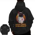 Vintage Boston Terrier Grandma Wear Sunglasses Dog Lover Men Women Girls Kids Men Zip Up Hoodie Back Print, trending gift