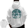 Boston Terrier Cowboy UFO Shirt Vintage Western Dog Mom Tee Men Zip Up Hoodie Back Print, Couple Gifts, Mom Gifts, Boston Terrier Mom Gifts, trending gift