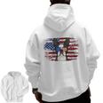 Boston Terrier Dad American Flag 4th Of July Dog Fathers Day Men Zip Up Hoodie Back Print, Couple Gifts, Boston Terrier Dad Gifts, American Boston Terrier Gifts, Boston Terrier 4th Of July Gifts, trending gift