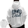Boston Terrier Dog Dad Men Zip Up Hoodie Back Print, Couple Gifts, Boston Terrier Dad Gifts, trending gift