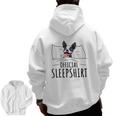 Boston Terrier Dog Lovers Sleepshirt Apparel Men Women Men Zip Up Hoodie Back Print, trending gift