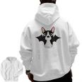 Boston Terrier Halloween Shirt Did Someone Say Treat Men Zip Up Hoodie Back Print, Boston Terrier Halloween Gifts, trending gift