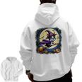 Cute Boston Terrier Halloween Costume Dog Lover Women Girls Men Zip Up Hoodie Back Print, Boston Terrier Halloween Gifts, trending gift
