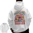 Sedona Arizona Nature Hiking Mountains Outdoors Vintage Men Zip Up Hoodie Back Print, trending gift
