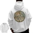 Sedona Arizona Nature Mountains Hiking Outdoors Men Zip Up Hoodie Back Print, trending gift