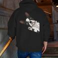 Boston Terrier Bostie Dog Kids Boys Girls Men Zip Up Hoodie Back Print, funny gift