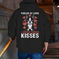 Boston Terrier Dog Men Zip Up Hoodie Back Print, funny gift