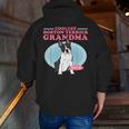 Boston Terrier Grandma Bostie Dog Owner Boston Terrier Men Women Men Zip Up Hoodie Back Print, funny gift