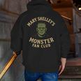 Mary Shelley's Monster Fan Club Gothic Horror Parody Men Zip Up Hoodie Back Print, funny gift