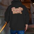 Vintage Boston Terrier Mom Dog Lover Pet Bostie Mama Men Women Girls Kids Men Zip Up Hoodie Back Print, Boston Terrier Mom Hoodies, funny gift