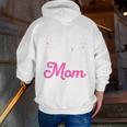 Boston Terrier Mom Men Zip Up Hoodie Back Print, Boston Terrier Mom Hoodies, funny gift