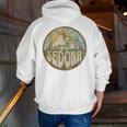 Sedona Arizona Nature Mountains Hiking Outdoors Men Zip Up Hoodie Back Print, funny gift