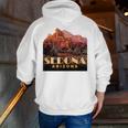 Sedona s Sedona Arizona Shirts T-Shirt Men Zip Up Hoodie Back Print, funny gift