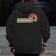 Retro Vintage Boston Terrier Dog Lover Boston Terrier Mom Men Zip Up Hoodie Back Print, Couple Gifts, Mom Gifts, Boston Terrier Mom Gifts, funny design