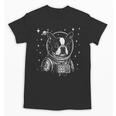 Astronaut Boston Terrier Space Galaxy Dog Lovers Unisex T-Shirt, trending gift