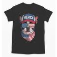 Boston Terrier 4th Of July US Merica Bostie Dog Patriotic For Men Women Kids Unisex T-Shirt, Patriotic Boston Terrier Gifts, Boston Terrier 4th Of July Gifts, trending gift