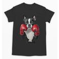 Boston Terrier Boxing Unisex T-Shirt, trending gift
