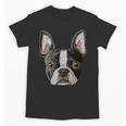Boston Terrier Cute Puppy Face Dog Lover Pet Owner Unisex T-Shirt, trending gift