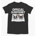 Boston Terrier Dog Official Sleep Pajamas Nightgown Unisex T-Shirt, trending gift