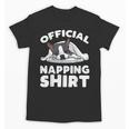 Boston Terrier Dog Official Sleeping Shirt Men Women Kids Unisex T-Shirt, trending gift