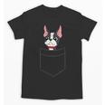 Boston Terrier Dog In The Pocket Boston Terrier For Men Women Girls Kids Unisex T-Shirt, trending gift
