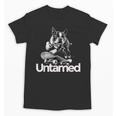 Boston Terrier Dog Untamed For Men Women Unisex T-Shirt, trending gift