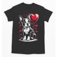 Boston Terrier Dog Valentine's Day Dog Owner Unisex T-Shirt, trending gift