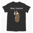 Boston Terrier Who Farted Unisex T-Shirt, trending gift